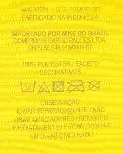 Original match worn Spielertrikot von Brasilien mit der Rückennummer 14. Getragen von Danilo (Luiz da Silva) im Freundschaftsspiel am 03.06.2018 gegen Kroatien. Brasilien - Kroatien 2:0. Ungewaschen. Status:AAB. - Bild 9