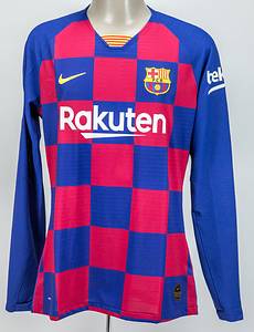 Original match worn Spielertrikot vom FC Barcelona mit der Rückennummer 10. Getragen von Lionel Messi in einem Spiel der spanischen LaLiga in der Saison 2019/2020. Messi ist Fußball Weltmeister 2022 mit Argentinien. Status:ABC. - Bild 2