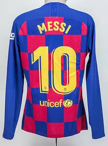 Original match worn Spielertrikot vom FC Barcelona mit der Rückennummer 10. Getragen von Lionel Messi in einem Spiel der spanischen LaLiga in der Saison 2019/2020. Messi ist Fußball Weltmeister 2022 mit Argentinien. Status:ABC. - Bild 3