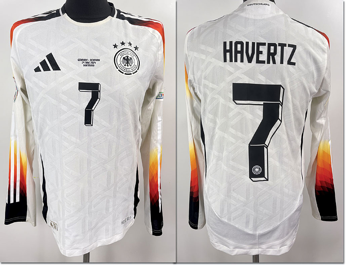 match issued football shirt germany 2024 euro
