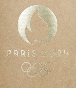 Original Olympiafackel der Olympischen Spiele Paris 2024. Mit der Logo der Olympischen Spiele auf dem Korpus. Hersteller: Arcelor Mittal. Stahl, Gewicht: 1,5 Kg; 70 cm. In original Box. - Bild 8