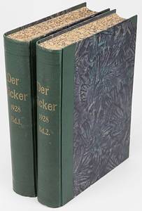 9.Jahrgang 1928: Nr.1-52 komplett , gebunden in zwei verschiedenen Einbänden. - Bild 3