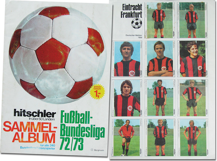 Fußball-Bundesliga 72/73. Originalalbum!.