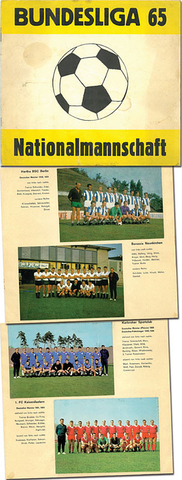 Bundesliga 65 und Nationalmannschaft.