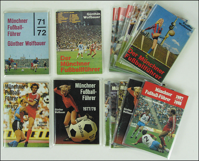 Munich Football Guide. 15 issues 1972 - 1987