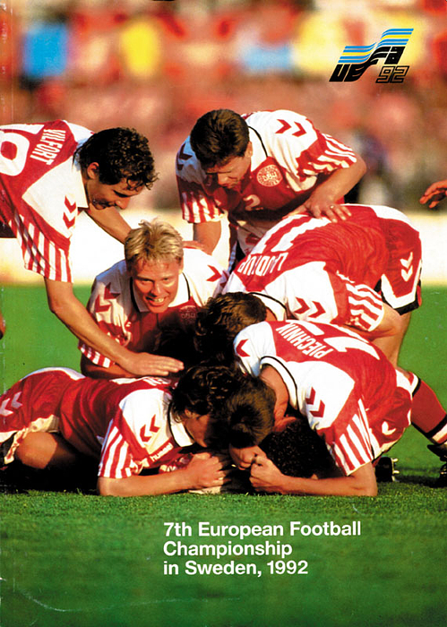 UEFA 92. 7th European Football Championship in Sweden, 1992. English Editon. (Official Report).
