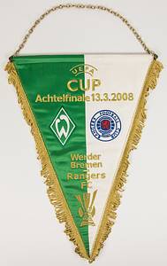 Football Match Pennant 2008 Glasgow Rangers v Bre - Bild 2