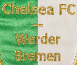 Match pennant CL 2006. Werder Bremen - Chelsea FC - Bild 3