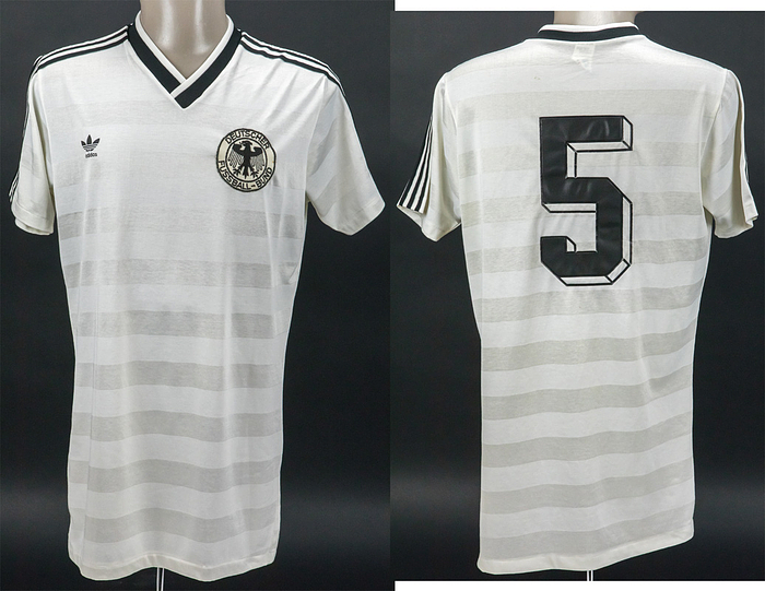 UEFA EURO 1984 match worn football shirt Germany
