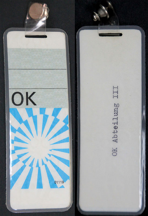 Olympic games Munich 1972. Identity Card IOC Mem
