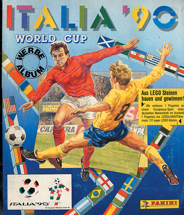 World Cup 1990. Panini Album