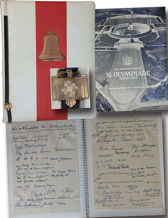 Olympic Games 1936. Rare AGFA Photo Album