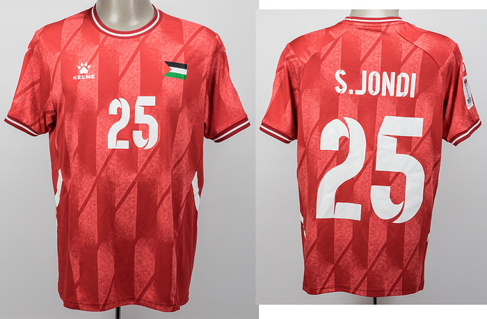 Asian Cup 2023 match worn footb. shirt Palestine