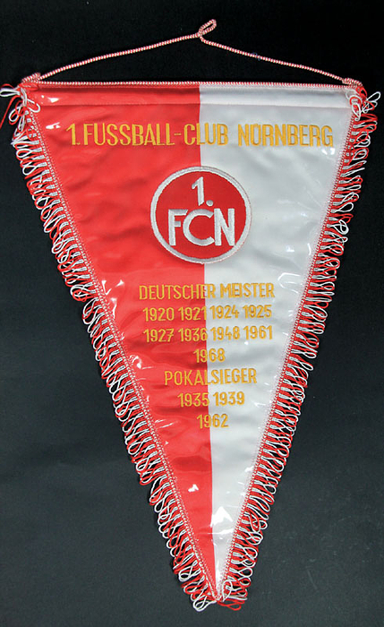 German Match Pennant 1968. 1.FC Nuernberg