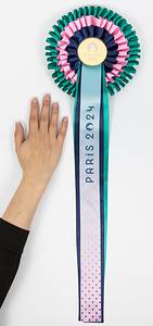 Olympic Games Paris 2024 Winnermedal Rosette - Bild 2