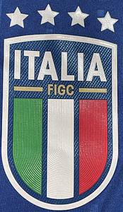 Original match issued Italien Spielertrikot mit der Nummer 14. Vorbereitet für Frederico Chiesa für das EM-Spiel gegen Kroatien am 24.06.2024 in Leipzig. Status AAC. - Bild 4