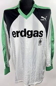 Original match worn Borussia Mönchengladbach Spielertrikot mit der Nummer 7.Getragen in einem Bundesligaspiel von Hans-Jörg Criens in der Saison 1986/1987. Status:ABC. - Bild 2