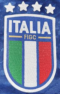 Original match issued Italien Spielertrikot mit der Nummer 19. Vorbereitet für Matteo Retegui für das EM-Qualifikations Spiel gegen England am 23.03.2023 in Neapel. Status:AAC. - Bild 3