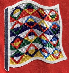 Original match issued Portugal Spielertrikot mit der Nummer 19. Vorbereitet für Pedro Antonio Pereira Goncalves für das Halbfilane der Nations-League  gegen Deutschland am 04.06.2025 in München. Status:AAB. - Bild 5