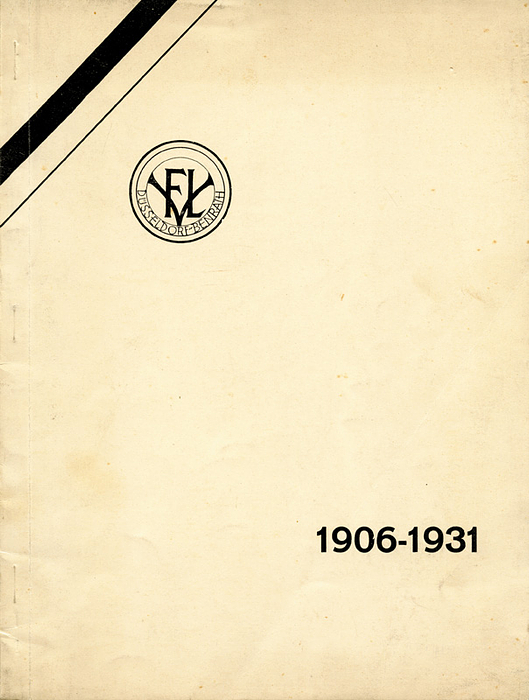 Benrath, VfL  | 25 Jahre VfL Benrath 1906 -1931.