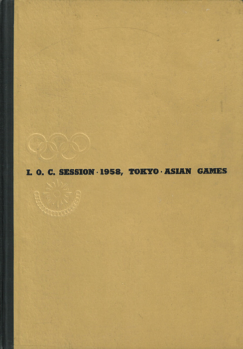 Japanese Olympic Committee, Emil | I.O.C. Session 1958, Tokyo. Asian Games.