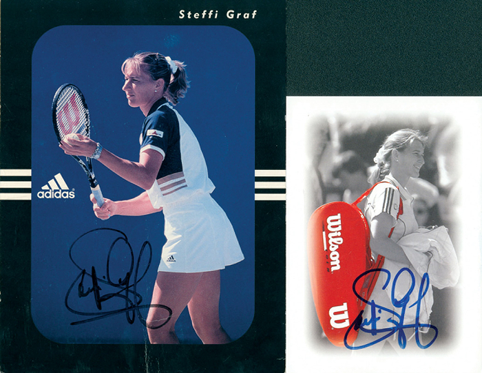 Sorry, no english description is available. ... Tennis Autograph Germany Steffi Graf Wimbeldon -  Condition: A-.....