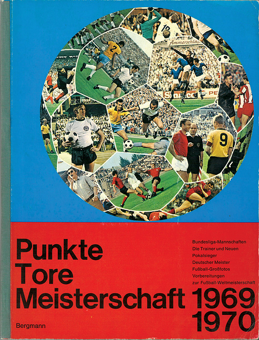 Sammelbilder-Bergmann 69  | Punkte Tore Meisterschaft 1969 -1970.