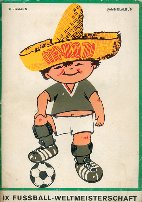 Sammelbilder-Bergmann 70  | IX.Fußball-Weltmeisterschaft Mexico 70. Ein Bergmann-Sportalbum.