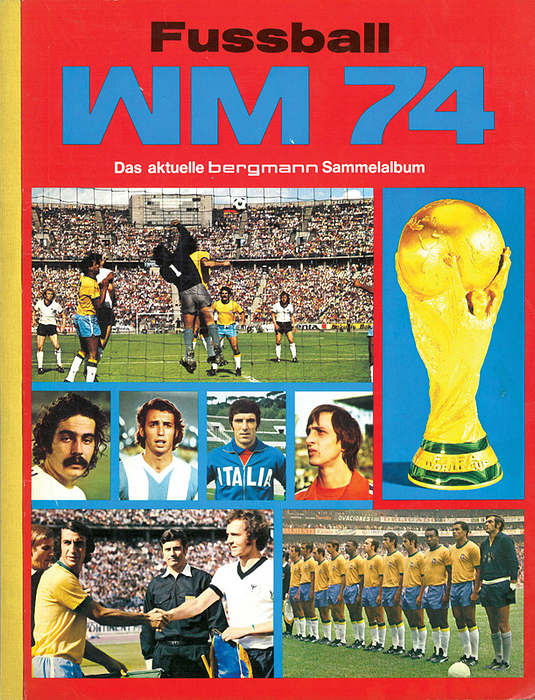 Sammelbilder-Bergmann 74  | Fußball-WM 74.