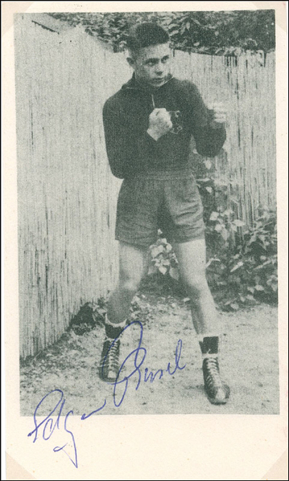 Sorry, no english description is available. ... Autograph Olympic Boxing 1952 Edgar Basel Germany -  Condition: A-.....