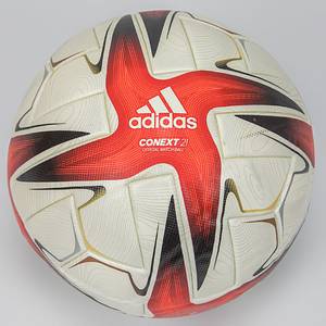 Adidas Spielball OSS2020  | Original Adidas "Conext 21" Spielball von den Olympischen Spielen Tokyo 2020 vom Finale des Fußballturniers der Frauen Kanada v Schweden (1:1 n.V.; 3:2 i.E.)) am 6.8.2021 in Yokohama (International Stadium). Mit Aufdruck der match Details "6 August 2021 Women´s Final Yokohama - International Stadium Yokohama" außerdem "Official Match Ball". Mit geringen Spielspuren. - Bild 3