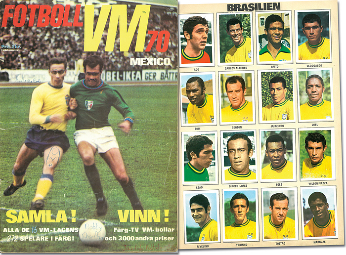 Sammelbilder-Semic  | Fotboll VM 70 Mexico.