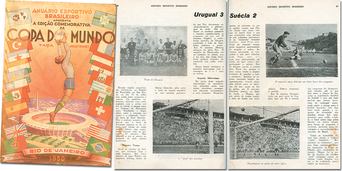 Anuario Esportivo Brasil  | Copa do Mundo Taca Jules Rimet Rio de Janeiro 1950.