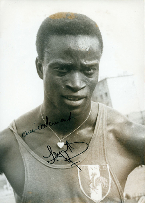  - Olympic Games 1960 Autograph Athletics France Abdoulaye Seye Condition: A-