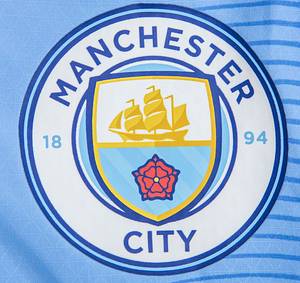 Manchester City - Trikot 2023/2024  | Original match worn Spielertrikot von Manchester City mit der Rückennummer 9. Getragen von Erling Haaland in einem Spiel der englischen Premier League in der Saison 2023/2024. Haaland ist 43-facher Nationalspieler von Norwegen. Trikot mit Weltpokalsieger Badge. Status:ABC. - Bild 4