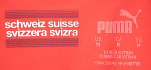 UEFA Euro 2024 match issued fb. shirt Switzerland - Original match-worn Switzerland shirt with the number 2. Assisted by Leonidas Sterigiou in a European Football Championship group match against Germany on June 23, 2024. Switzerland - Germany 1:1. Status: AAB --Short-sleeved jersey; size M; partly with welded seams; rubberized federation logo, match details, and Puma logos; rubberized player name and number (front and back); jersey with UEFA Euro 2024 Trophy patch and UEFA Foundation for Children patch; Puma ultraweave. This jersey comes from a DFB staff member, who received it after the match. Condition: A - Bild 6