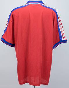 Tschechien - Trikot 1996  | Fantrikot der tschechischen Nationalmannschaft aus dem Jahre 1996 mit ca. 22 original Signaturen der Spieler des Teams von Tschechien die 1996 Vize - Europameister wurden. Puma Größe XL. - Bild 3