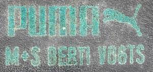  - Original Puma indoor football boots worn by Werner Weist for Werder Bremen from 1976-78. "Puma M+S Berti Vogts" size 8. Leather upper, synthetic sole. Status: ACA  --The football boots come directly from the collection of Werner Weist (1949-2019) - Borussia Dortmund 1968-1971 (72/34), Werder Bremen 1971-1977 (145/33), Stuttgarter Kickers (1977-1978; 10/1); 3x DFB U-23 1970 + 1971). The buyer receives a certificate of authenticity and confirmation from the Weist family regarding the provenance of the items. Condition: A- - Bild 4