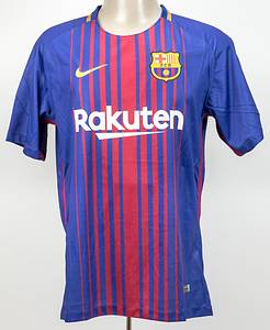  - Genuine Nike FC Barcelona fan shirt with the number "10 Messi" on the back. Features Lionel Messi's original signature on the back number. Size L. Authenticity hologram by "Witnes Autographs". Condition: A - Bild 2