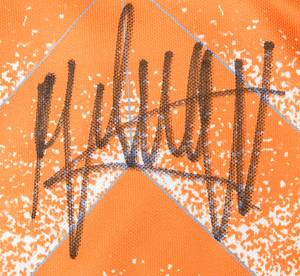  - Original adidas retro shirt from the Netherlands' 1988 European Championship, number "14 Cruyff". Features Johan Cruyff's (1947-2016) original signature below the number. Includes a certificate of authenticity and hologram from "Dugout Memorabilia". Signed in 2014. Size L --Original Dugout box included Condition: A - Bild 7