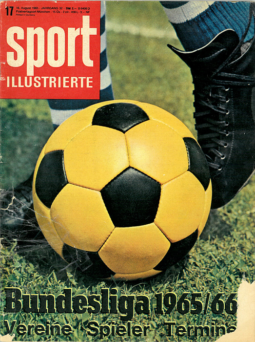 Sondernummer 65  | Bundesliga 1965/66. Vereine Spieler Termine. Sonderheft der Sport-Illustrierten.