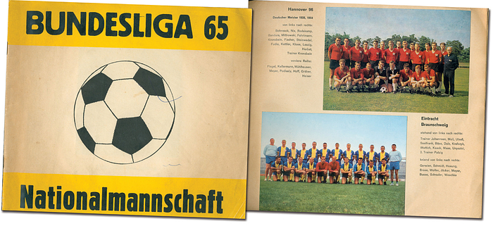 Sammelbilder-Bergmann 65  | Bundesliga 65 und Nationalmannschaft.