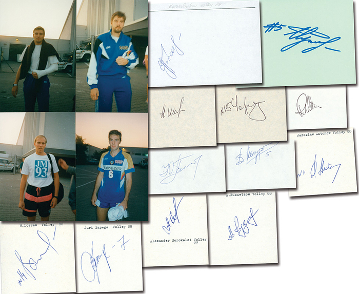  - Olympic Games 1988 Autograph Volleyball USSR Condition: A-