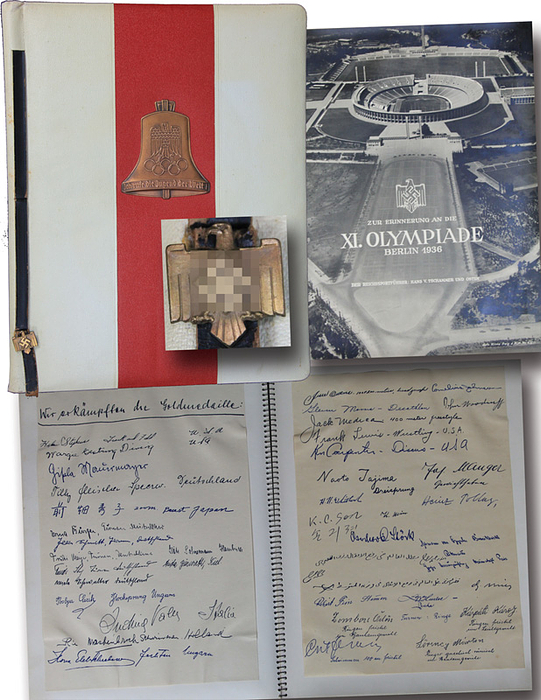 Zur Erinnerungen an die  | Zur Erinnerungen an die XI.Olympiade Berlin 1936. Der Reichsführer H. v.Tschammer und Osten.