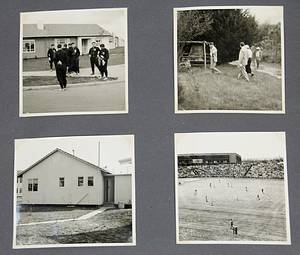 1)Fotoalbum Olympia 1956  | Privates Fotoalbum des deutschen Fußball A-Nationalspieler Rudi Hoffmann (1935-2020; 1 A-Länderspiel) und Teilnehmer am Olympischen Fußballturnier für Deutschland bei den Olympischen Spielen Melbourne 1956. Von der Reise der deutschen Fußball Olympiamannschaft zu den Olympischen Spielen 1956. Tolles Dokument eines Wettkämpfer ser Oympiade mit Fotos von der Reise, Eröffnungsfeier, Wettkämpfen, Olymisches Dorf, Freizeitaktivitäten in Australien ect. 106 Privatfotos (15x10 bis 9x9 cm) von den Olympischen Spielen 1956. - Bild 4