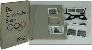 Raumbildalbum - Haymann, Ludwig | Die Olympischen Spiele 1936. 100 Raumbild-Aufnahmen von Heinrich Hoffmann. - Bild 2