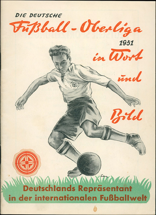 Siegmeier, W.H. | Die deutsche Fußball-Oberliga 1951 in Wort und Bild. Originalheft!!!.