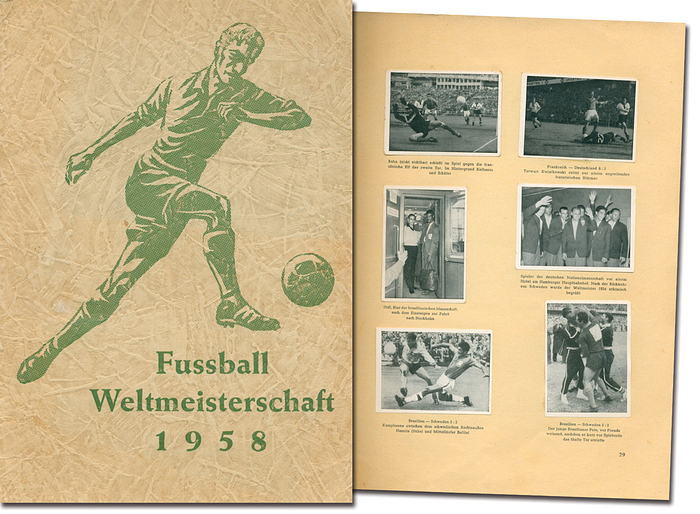 Sammelbilder-WS  | Fußball-Weltmeisterschaft 1958.