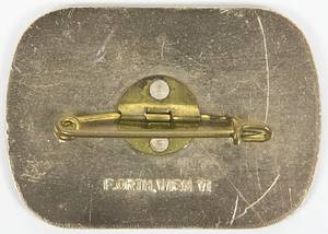 Teilnehmerabzeichen 1964  | Teilnehmerabzeichen für die Olympischen Winterspiele Innsbruck 1964 „Bundesheer“. Aluminium, mehrfarbig emailliert, 4,2 x3 cm. - Bild 3
