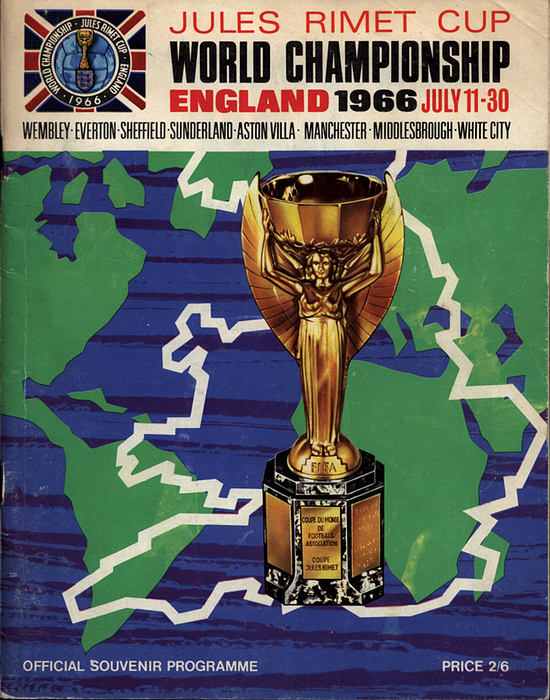 Offizielles Programm WM66  | World Championship  England 1966. Official Souvenir Programme.